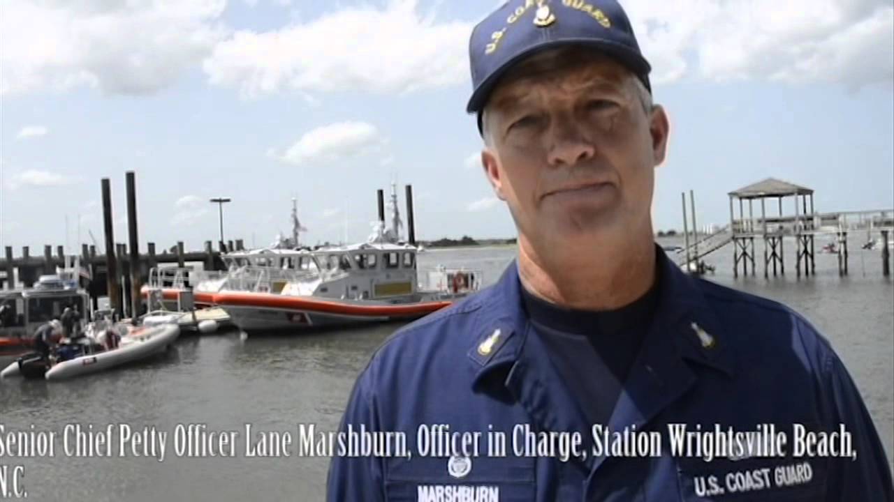 Coast Guard, Local Law Enforcement At Wrightsville Beach