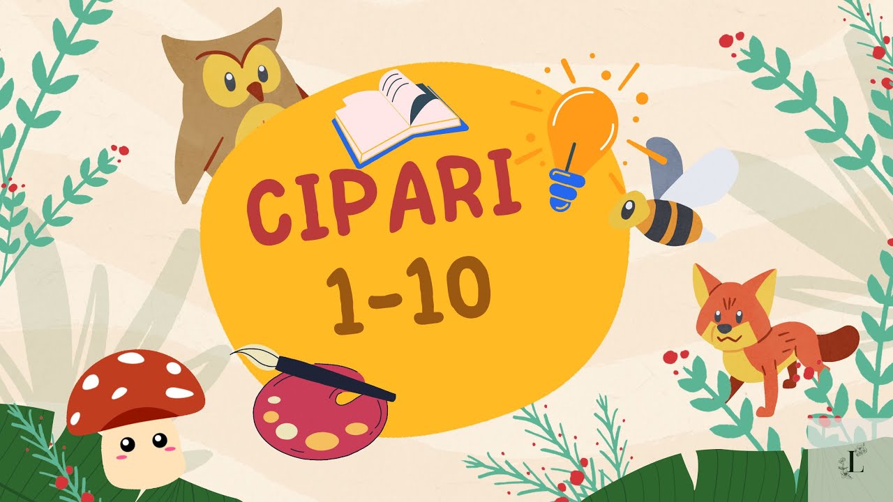 Latvian for Children: Numbers 1-10. Latviešu valoda bērniem: Cipari 1-10