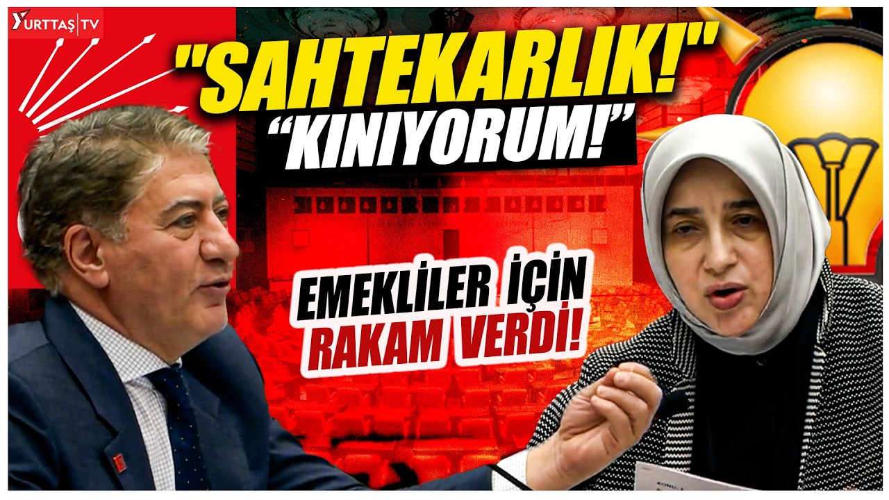 Murat Emir Meclis’te emekli maaşı için rakam verdi! AKP’li Özlem Zengin’den flaş yanıt!
