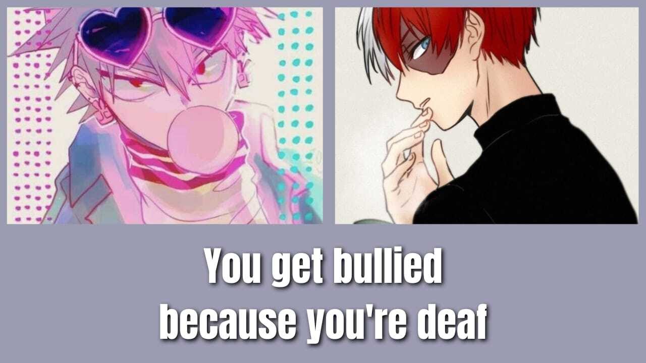 You Get Bullied Because You’re Deaf | BNHA x Listener ASMR (Protective Comfort)