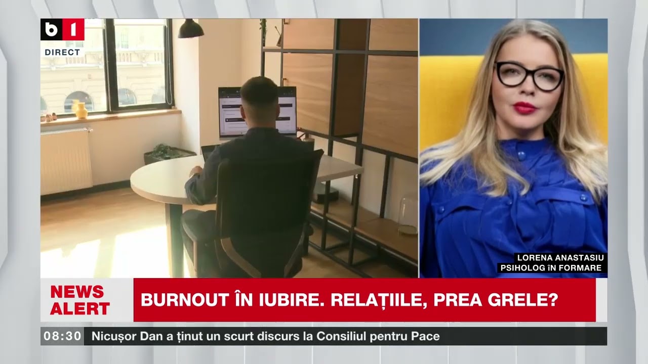 CONECTAȚI PERMANENT, DAR EPUIZAȚI EMOȚIONAL  BURN OUT ÎN IUBIRE  L. ANASTASIU, PSIH  ÎN FORMARE