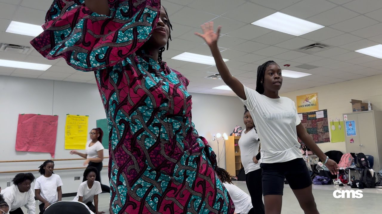 Move Your Mind: Dance with Ms. Mufuka at McClintock Middle School