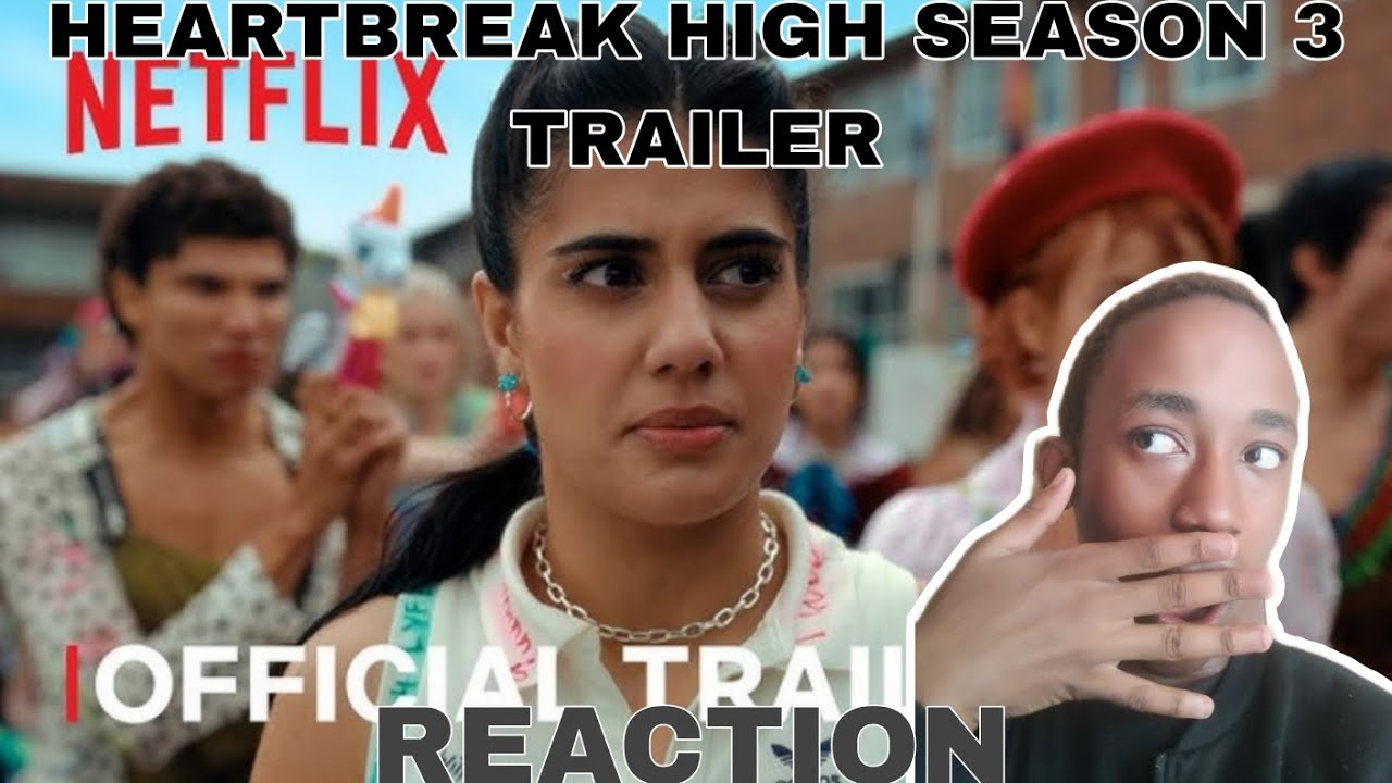 HEARTBREAK HIGH SEASON 3 OFFICIAL TRAILER REACTION (FIRST REACTION VIDEO) 