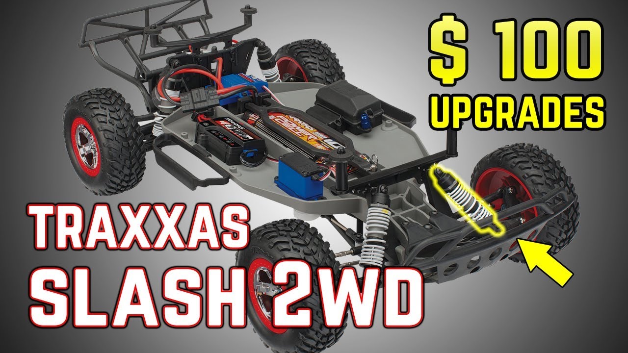 Самые выгодные варианты модернизации для Traxxas Slash 2WD. Бестселлеры 2018 года.