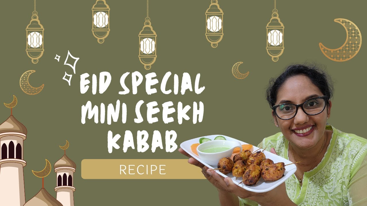 Mini Chicken Seekh Kebab I Eid Special Recipe I Chicken Kebab for Kids I Picky Eater Chicken Kebab