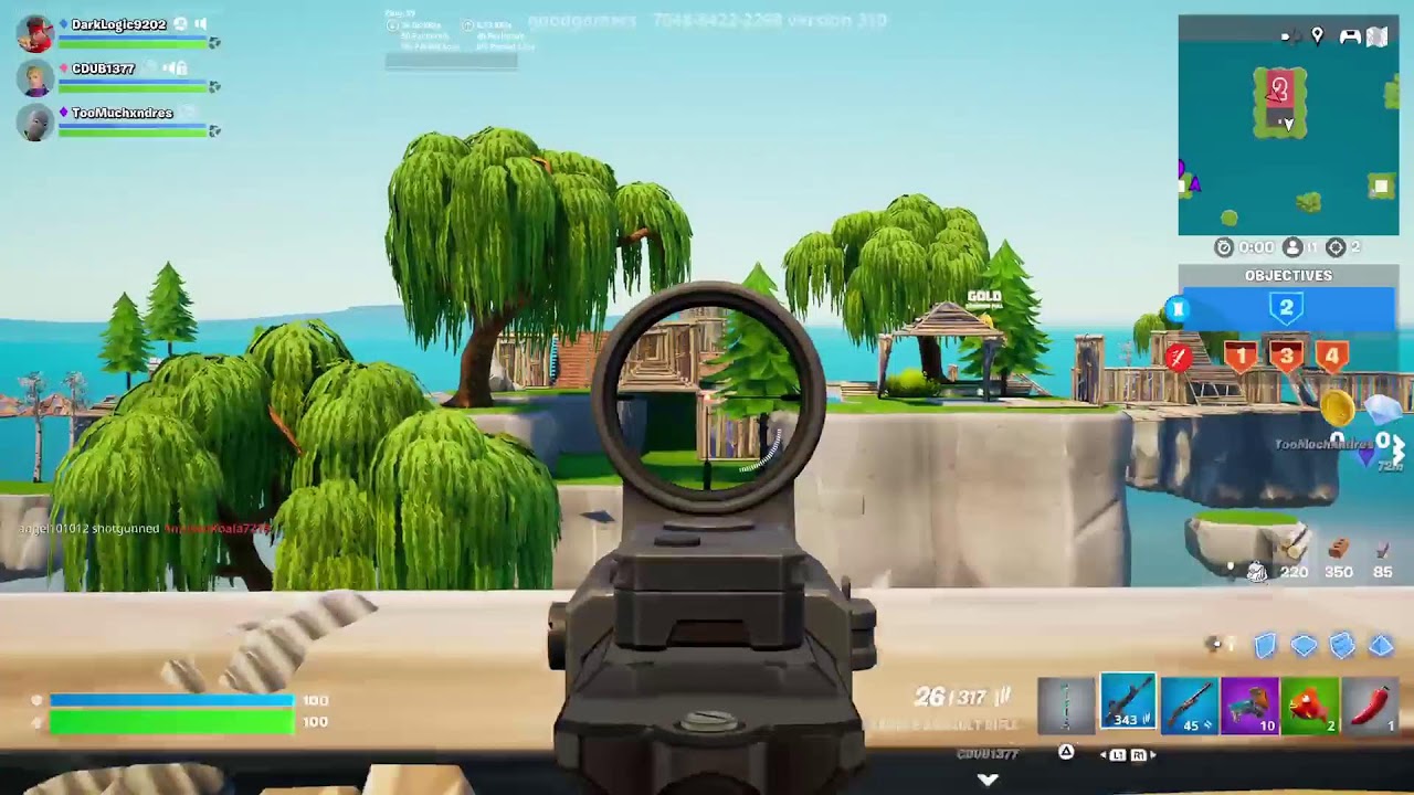 Fortnite Bed Wars shenanigans
