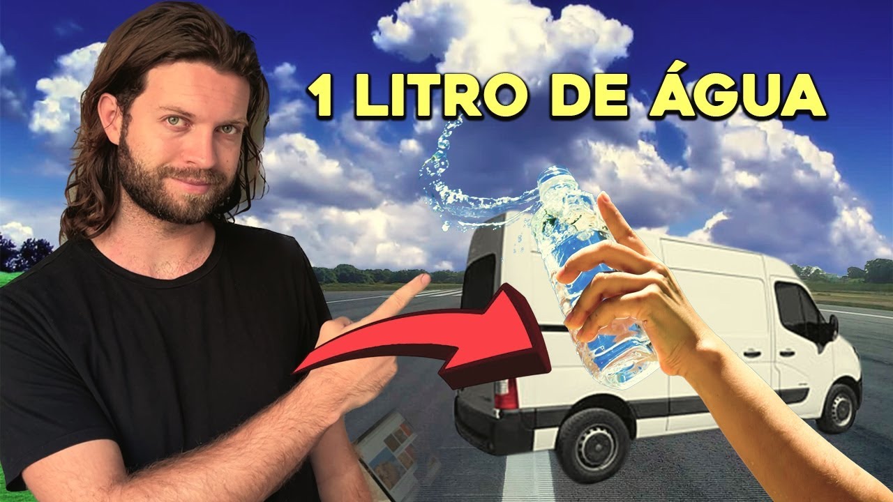 Dá pra tomar banho só com 1 litro de água