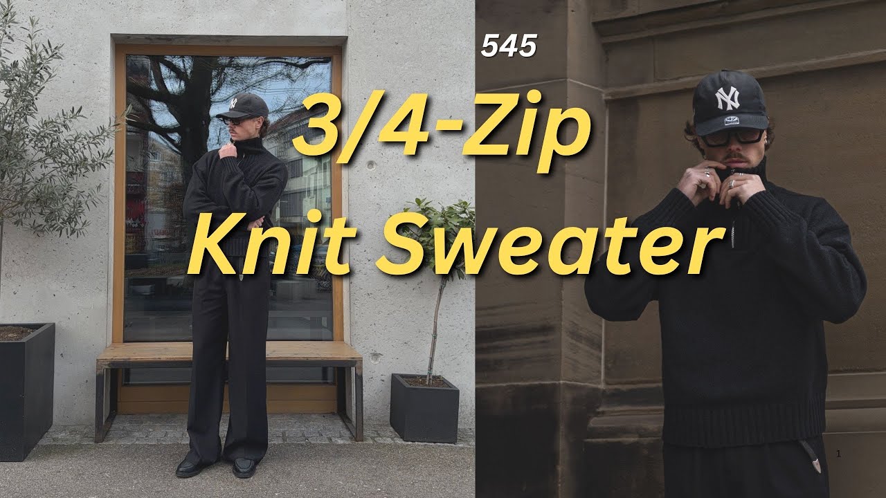 ist das der beste 3/4 Zip Knit?