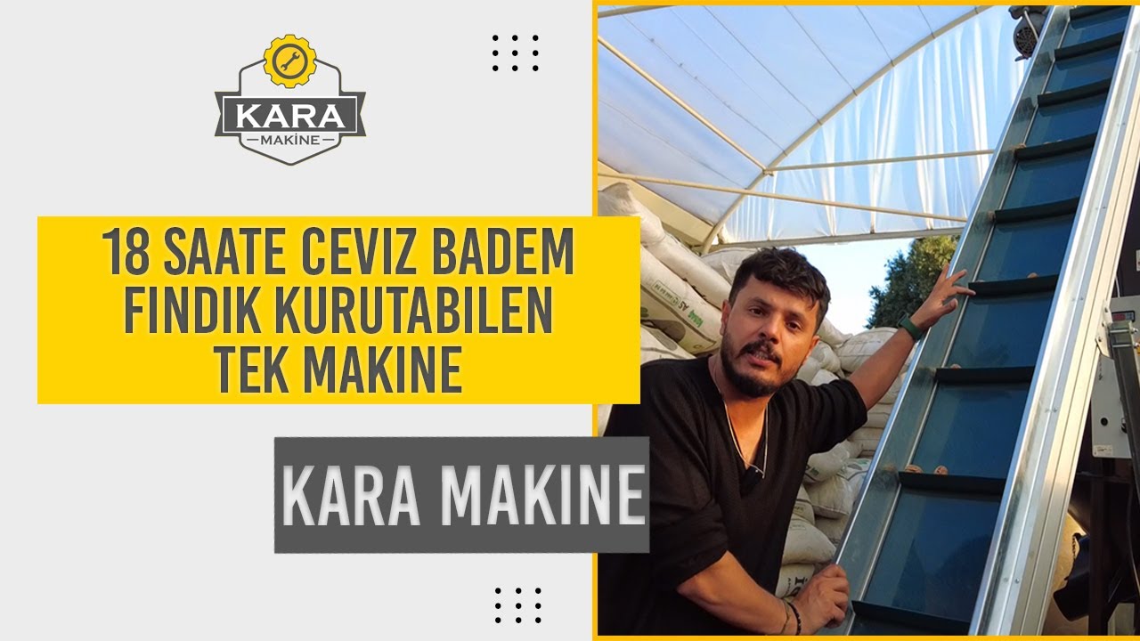 2 TONLUK HELEZONLU CEVİZ KURUTMA MAKİNESİ NASIL ÇALIŞIR?
