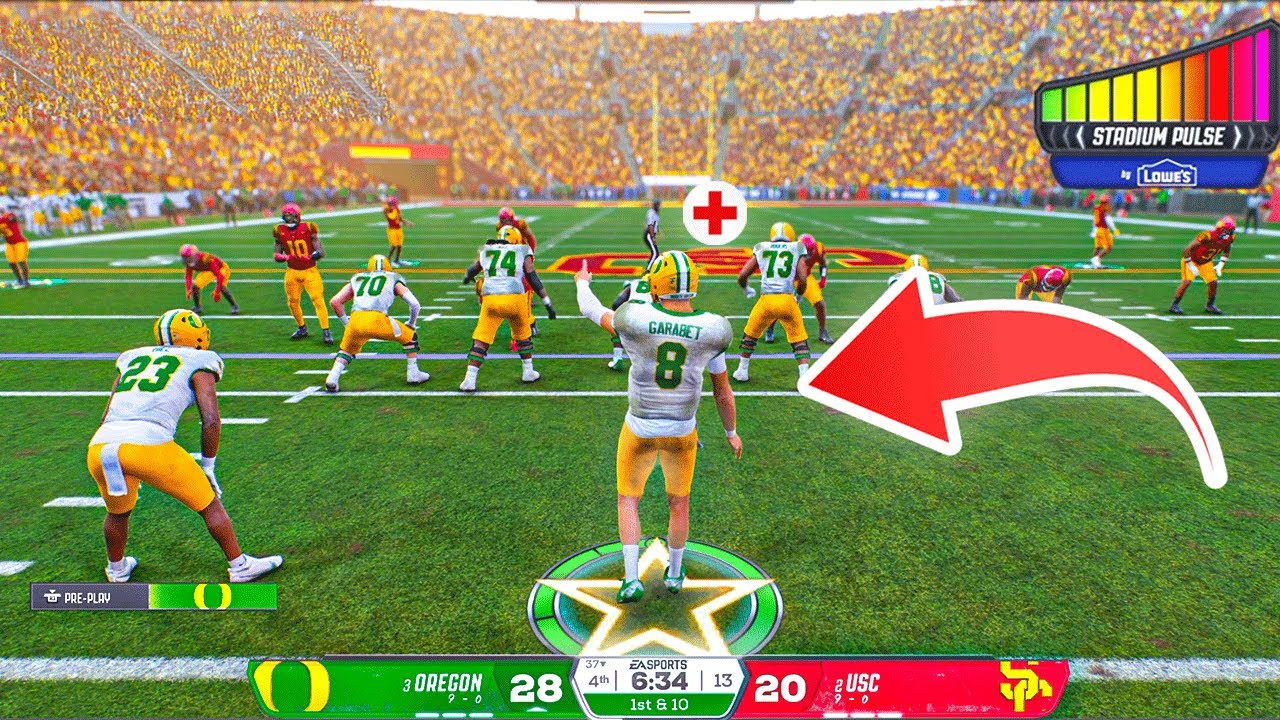 College Football 26 Дорога к славе — Игра с травмой плеча, эпизод 3