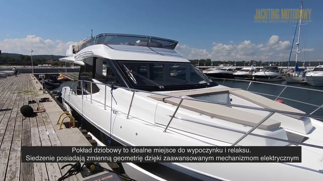 Galeon 460 Fly unboxing and short overview | Motorowy.com