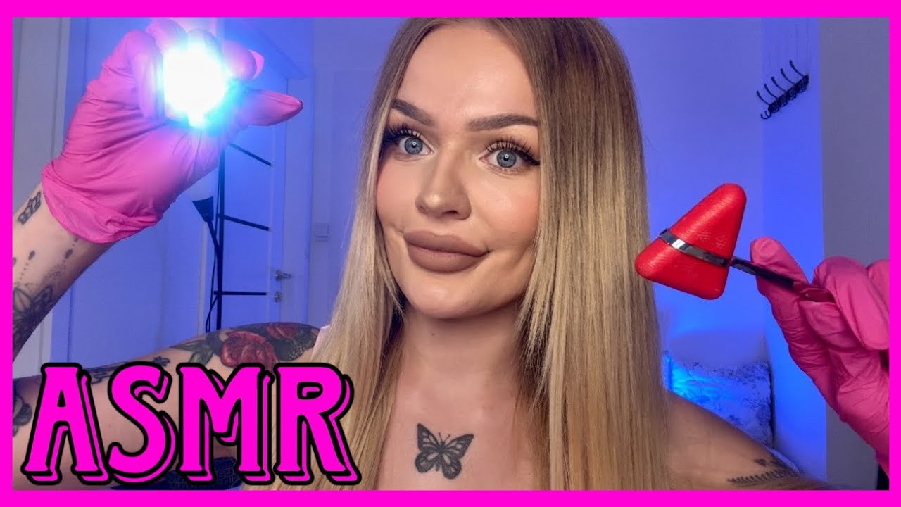 ASMR😴 CHAOTYCZNE BADANIE WZROKU👩🏼‍⚕️