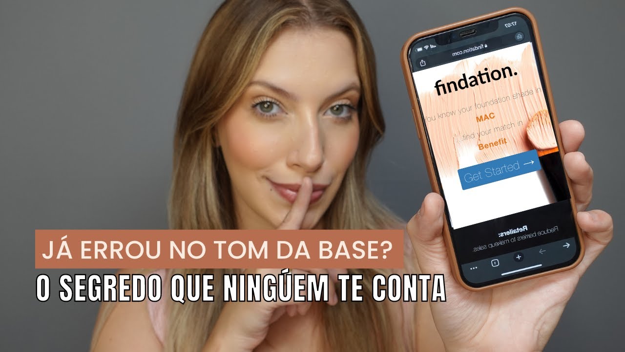 COMO ACERTAR O TOM DA BASE ONLINE COM O SITE FINDATION | Michelle Kneipp