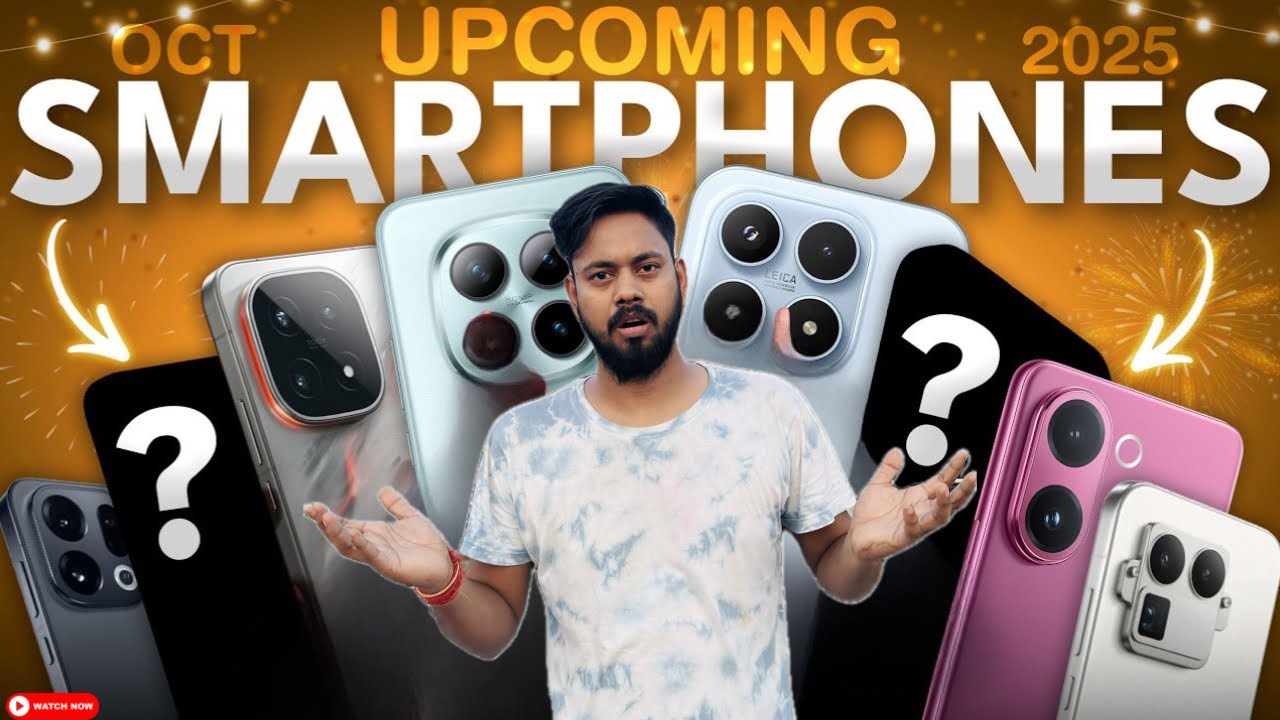 Top 15 Upcoming Phones October 2025 | Flagship & Budget Smartphon📱 