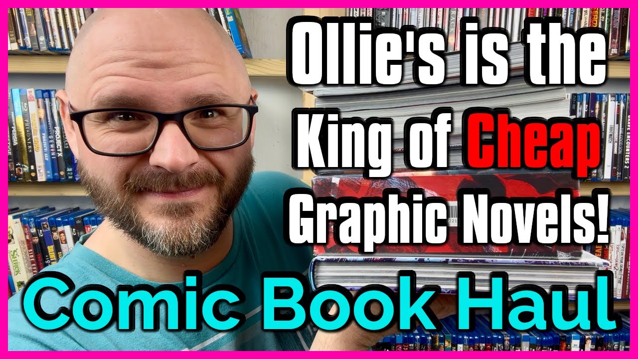 Finding Cheap Graphic Novels from Ollie's Bargain Outlet | Graphic Novel Haul