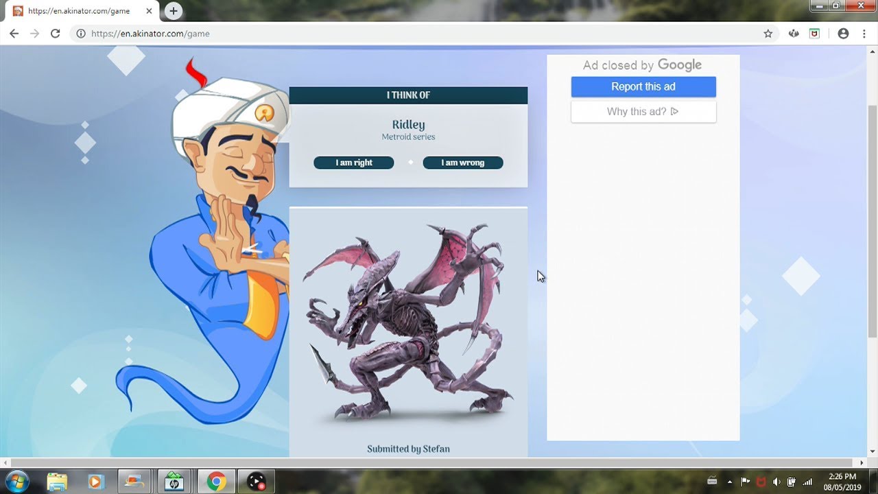Lets Play: Akinator The Character Guessing Genie