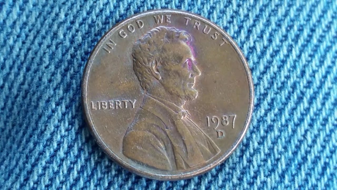 1987 D LINCOLN PENNY