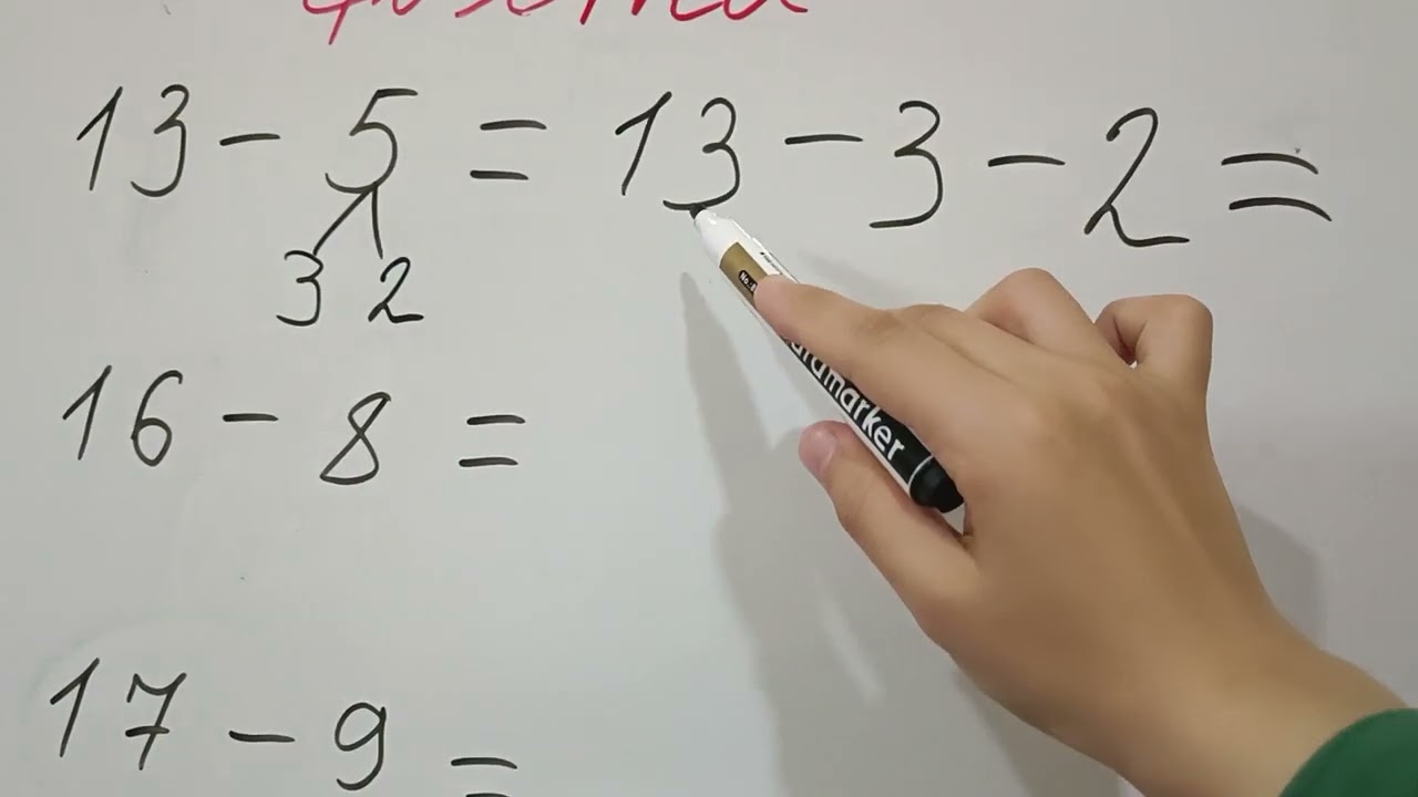 10-a qədər azaltmaqla çıxma