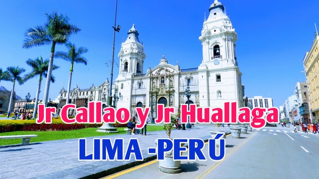 LIMA PER&Uacute;: AS&Iacute; LUCE JR CALLAO Y JR HUALLAGA CENTRO DE LIMA, UN D&Iacute;A DOMINGO MAYO DE 2022