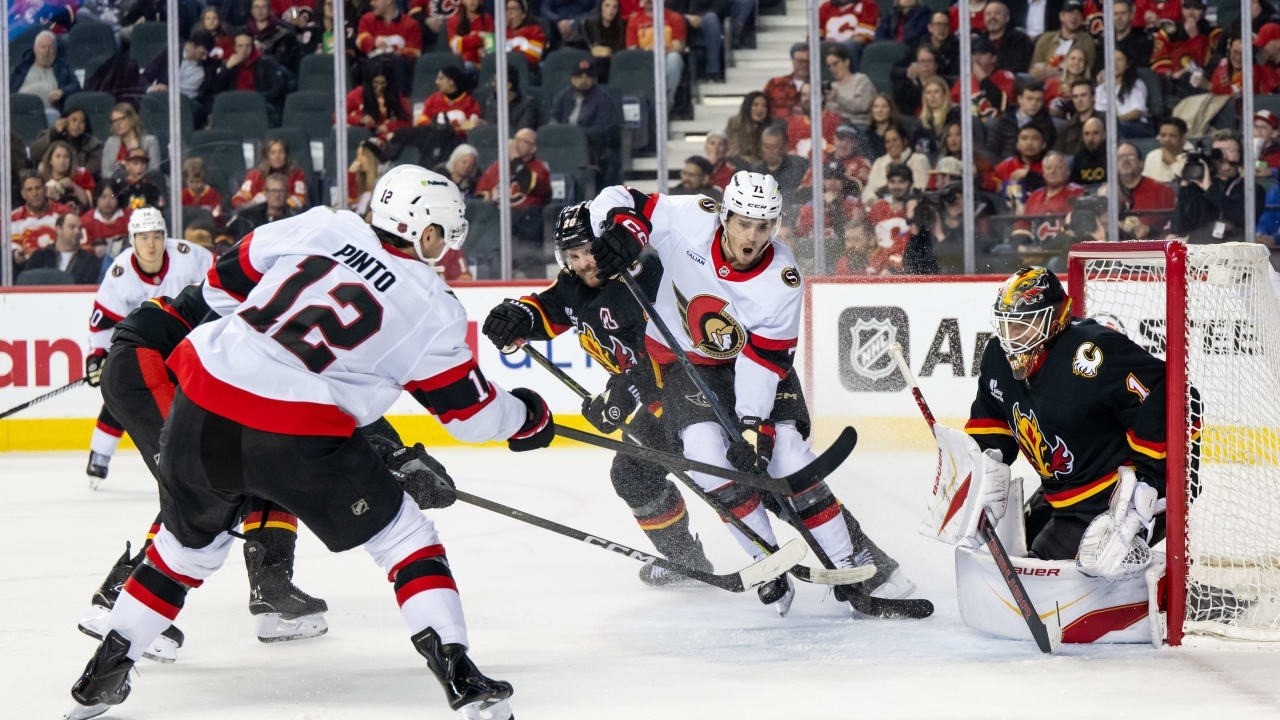 This is Overtime Ottawa vs Calgary