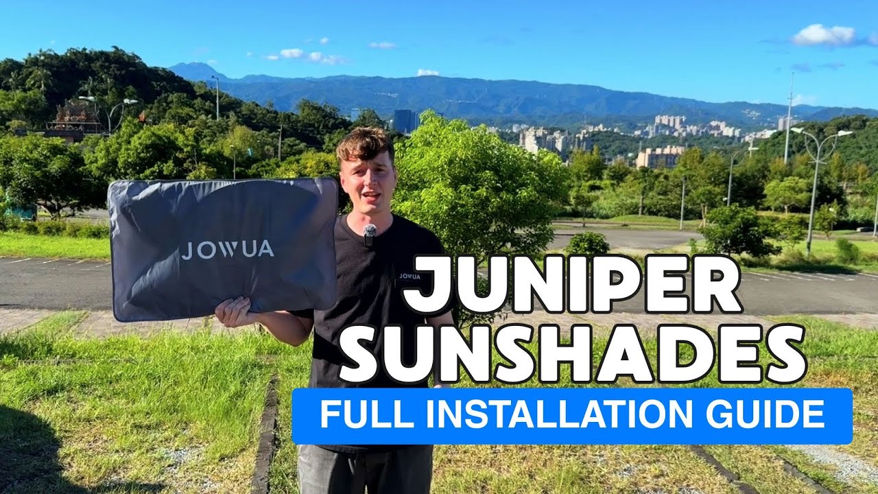 Jowua Sunshades | Installation Guide