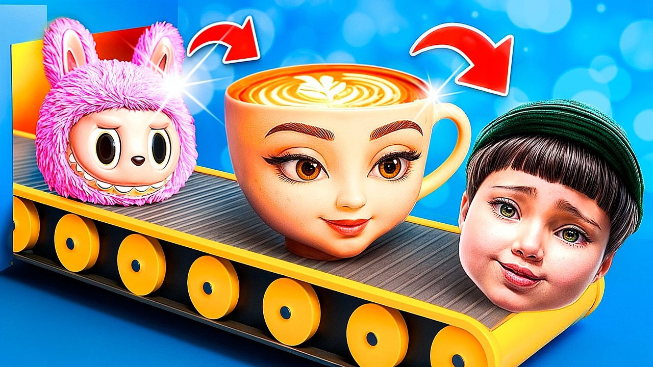 Из Ботана в Огромную Куклу из Игры в Кальмара! Как Стать Куклой из Игры в Кальмара!