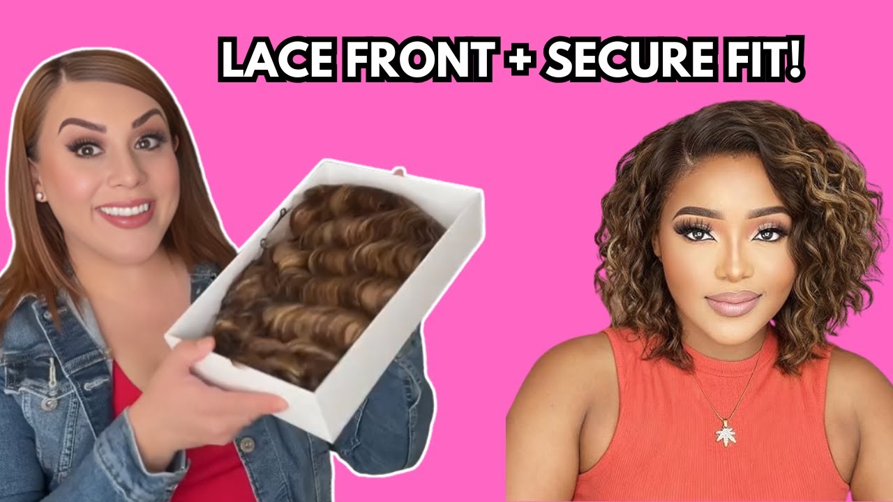 Gorgeous Curly Bob Wig Review | Soft, Natural Look + Lace Front | WIGER Human Hair Wig