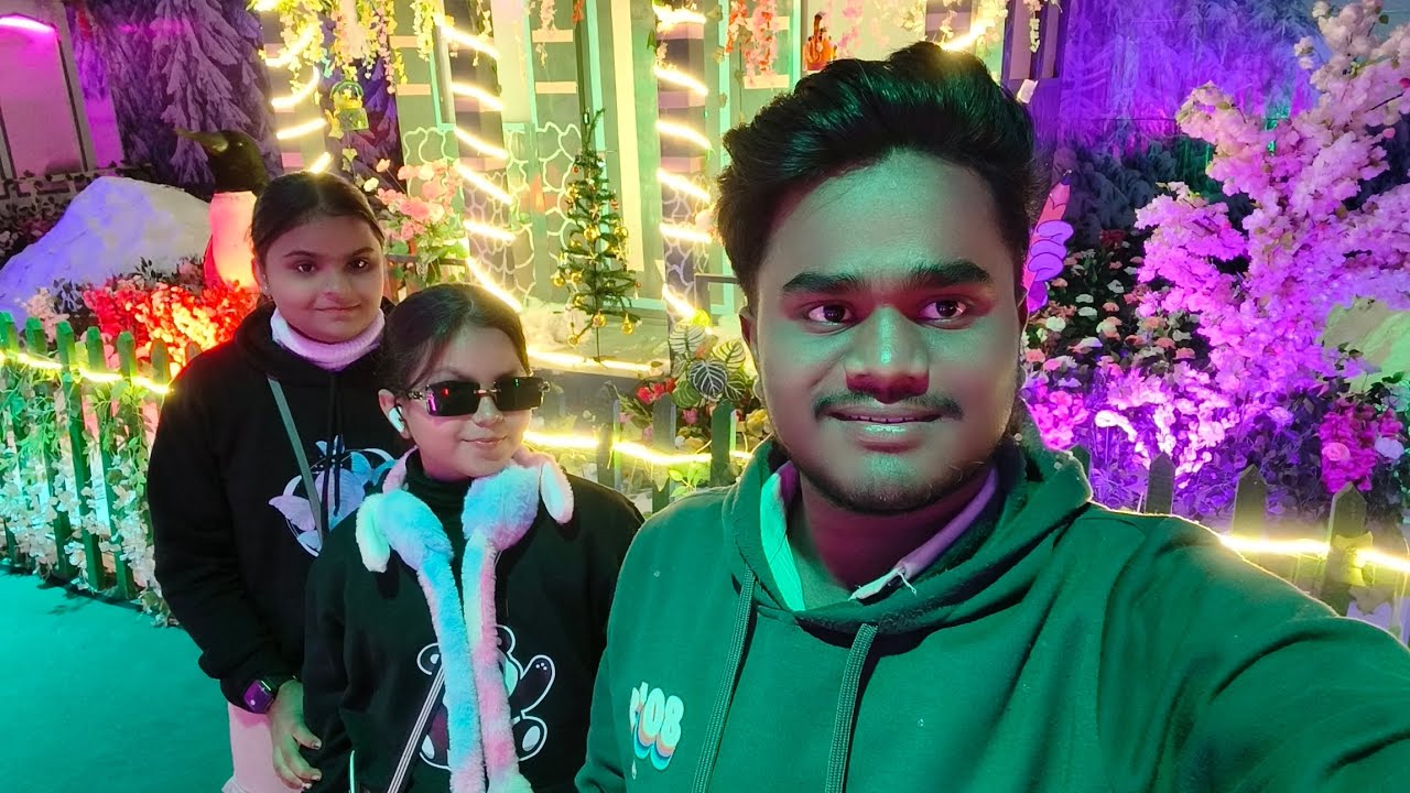 Aaj ham khushi Ishu sab gye the Dream land mela dekhne...#trending#viral#popular 