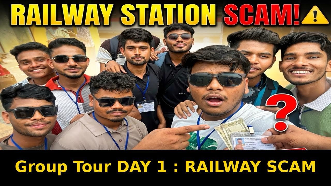 Railway Station Pe 420! 😨 Hamare Saath Kya Hua Dekho…