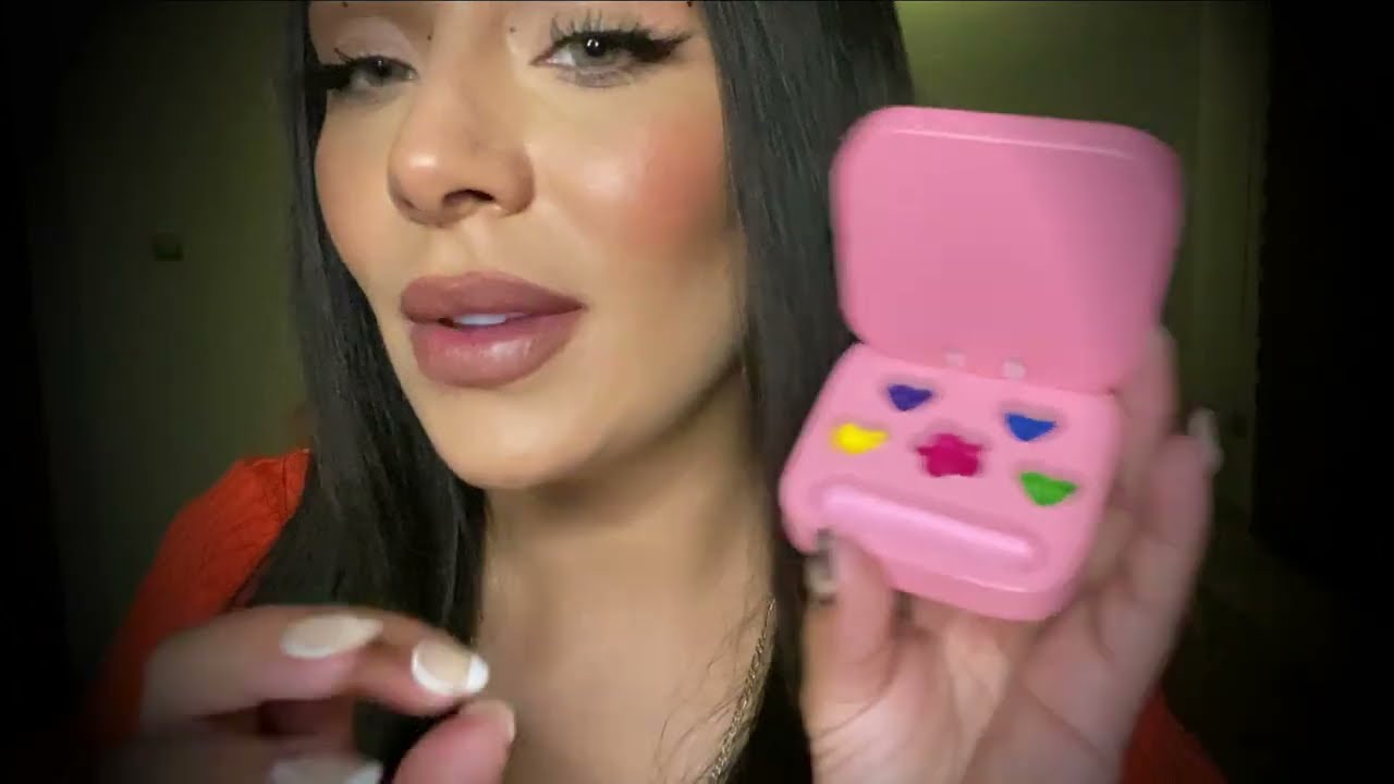 ASMR en español TÚ MAMÁ TE MAQUILLA