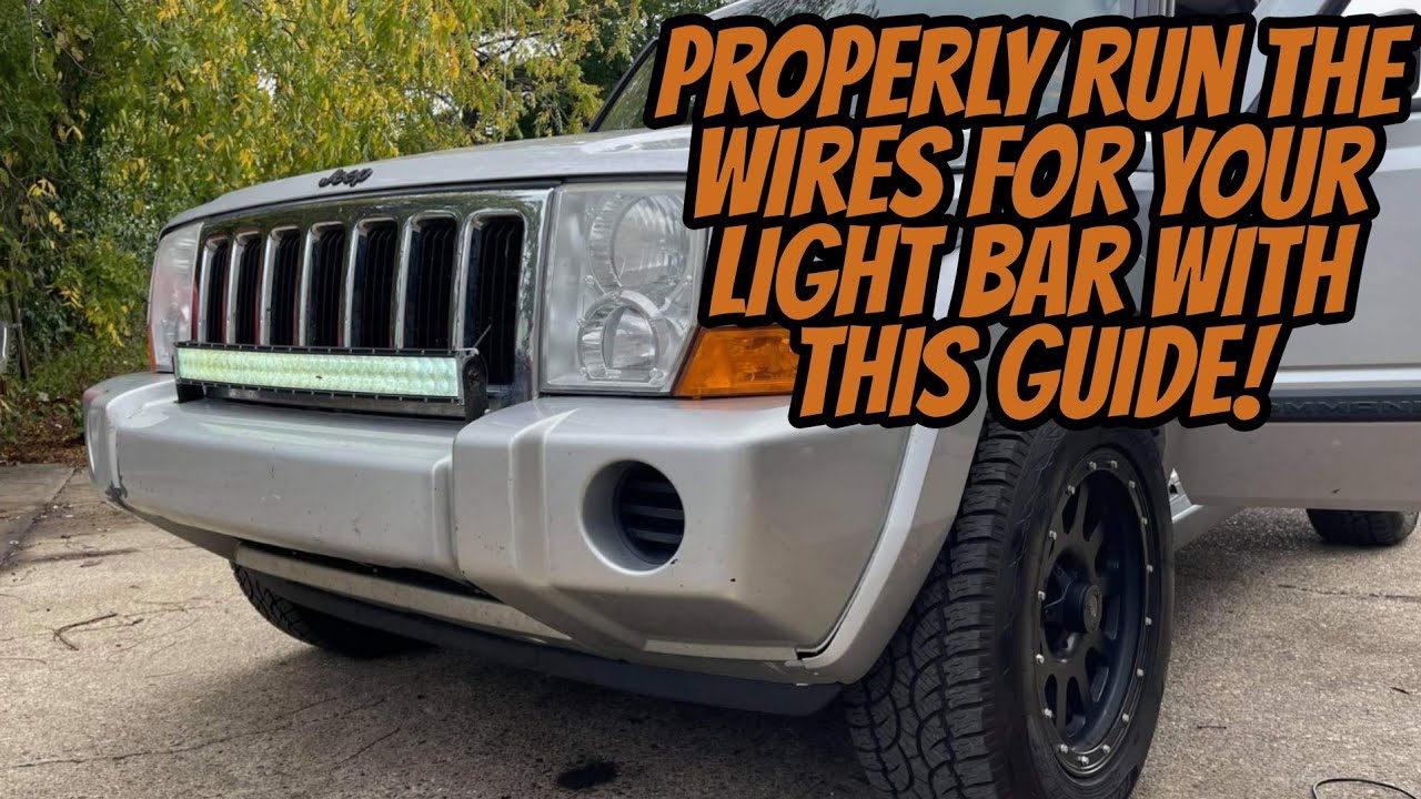 How to Wire a Jeep LED Light Bar