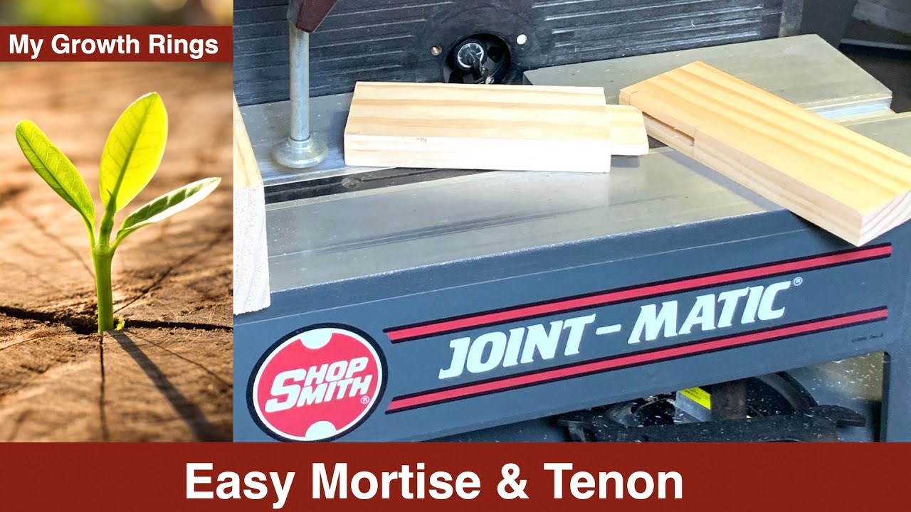 Easy, Accurate Mortise & Tenon Joint and a Mini Jointer with the Shopsmith Joint-Matic
