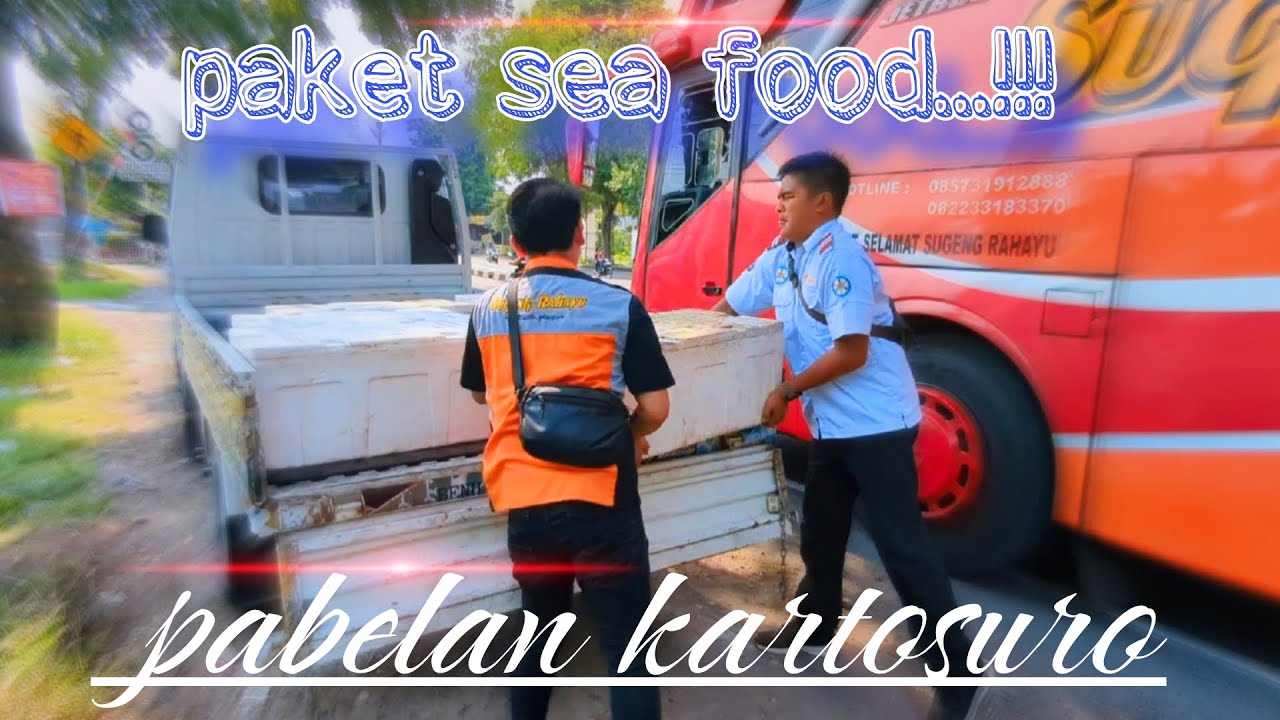 Penurunan paket SR-Express 7322 di Pabelan Kartosuro