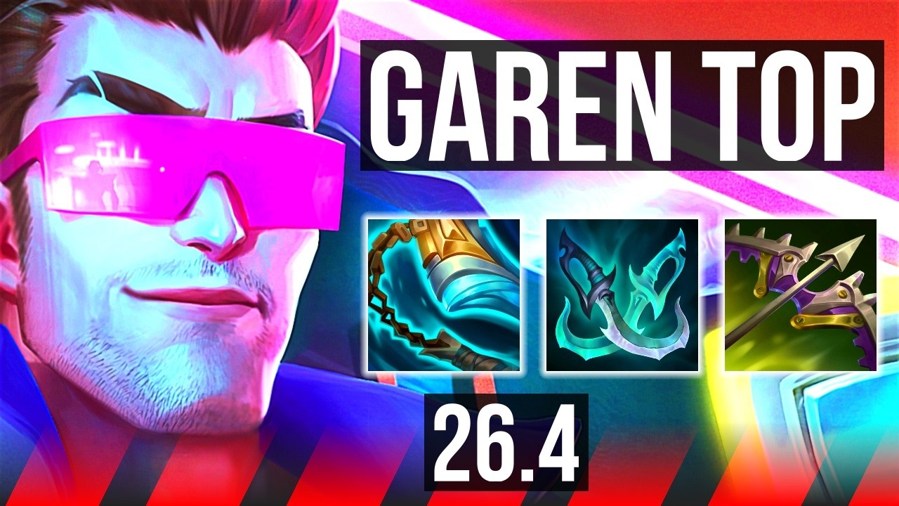 GAREN vs NASUS (TOP) | 55K damage | EUW Diamond | 26.4
