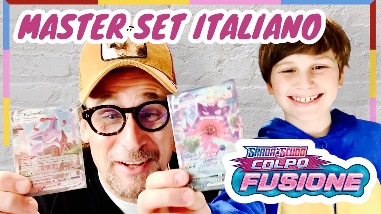 Pokemon COLPO FUSIONE: il MASTER SET in ITALIANO! La COLLEZIONE COMPLETA di Colpo Fusione!