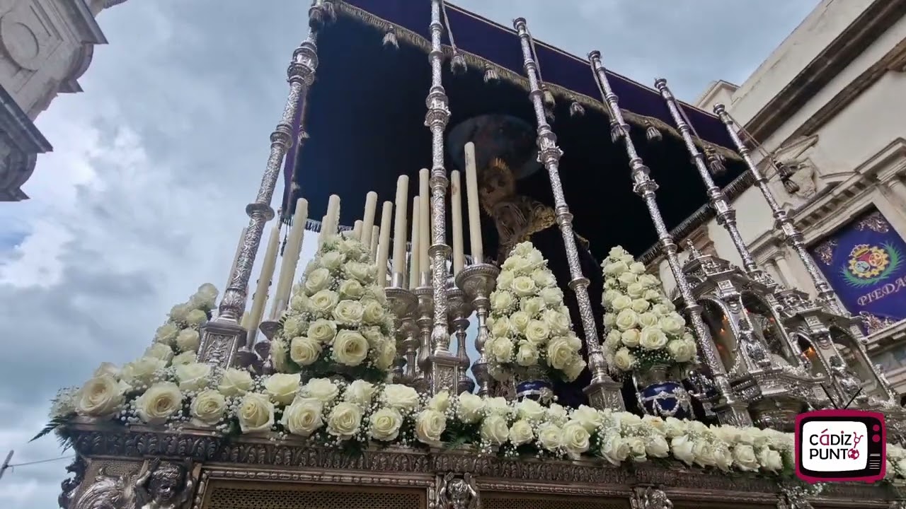 Cádiz y Punto. Lágrimas (Piedad). Semana Santa 2025.