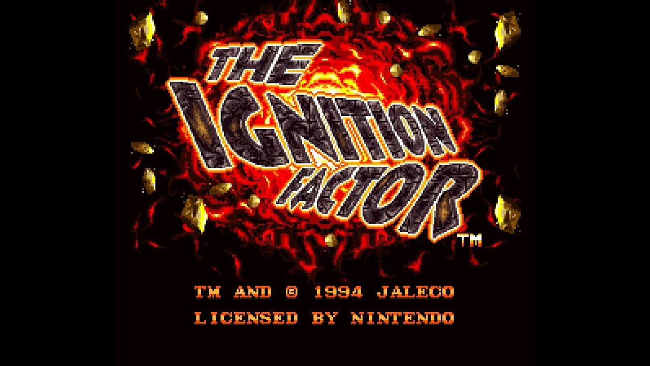 SNES Longplay [645] The Ignition Factor (US)