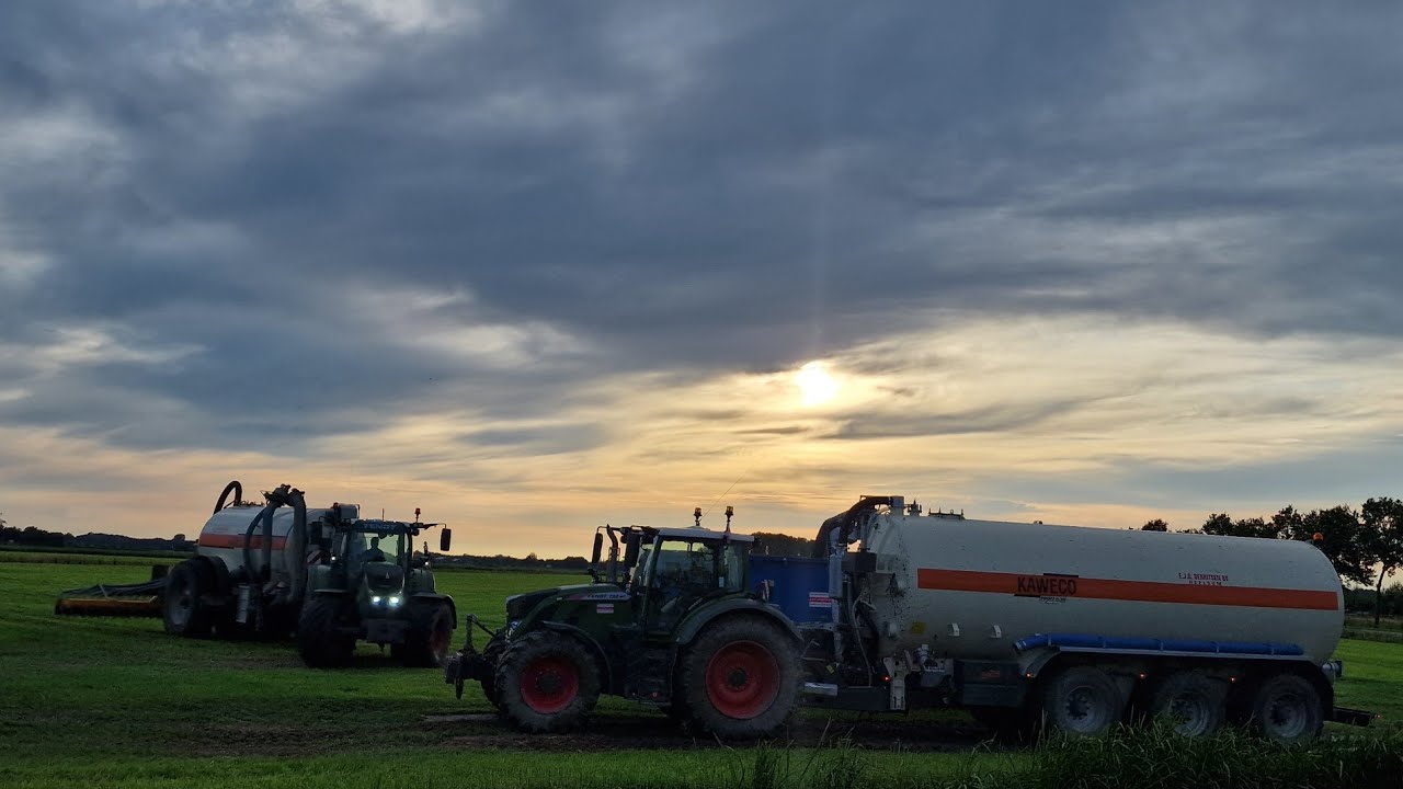 grasland bemesten en mest transport in Heteren door EJG Gerritsen uit Heelsum.