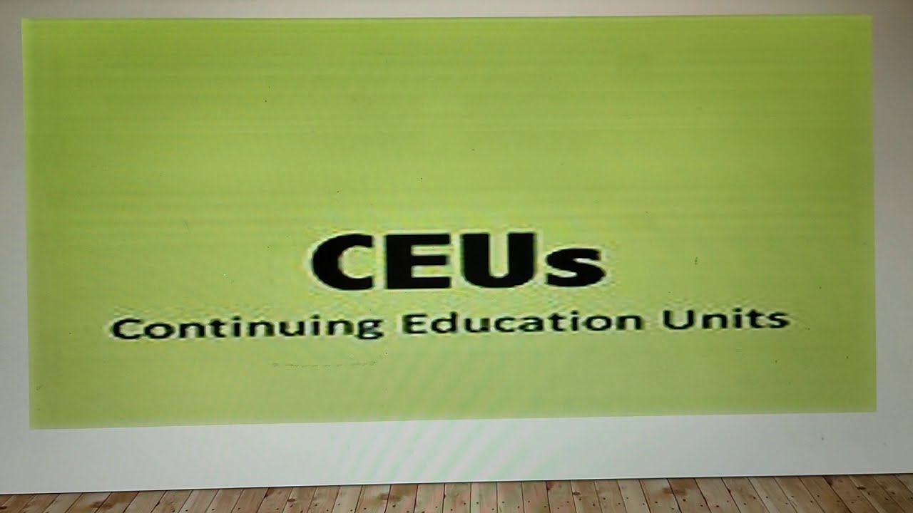 Massage Therapy Study Guide 6: Continuing Education Units (CEUs),  Self Assessment Tools (SAT)