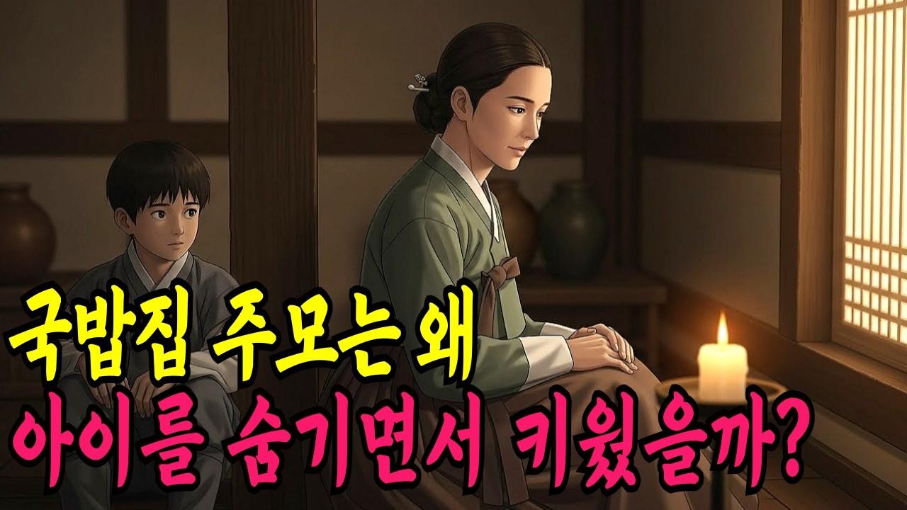 장터 국밥집 주모가 거둔 거지 아이, 알고 보니 명문가 핏줄ㅣ야담·민담·전설·신화·설화·야사·옛날이야기·조선시대이야기·오디오북·재미있는이야기