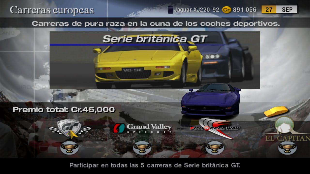 Gran Turismo 4 Spec II Mod Pt. 88: Carreras Europeas (Serie británica GT)