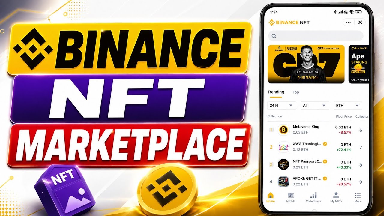 BINANCE NFT MARKETPLACE | Binance NFT Marketplace Kya Hai? (2026)