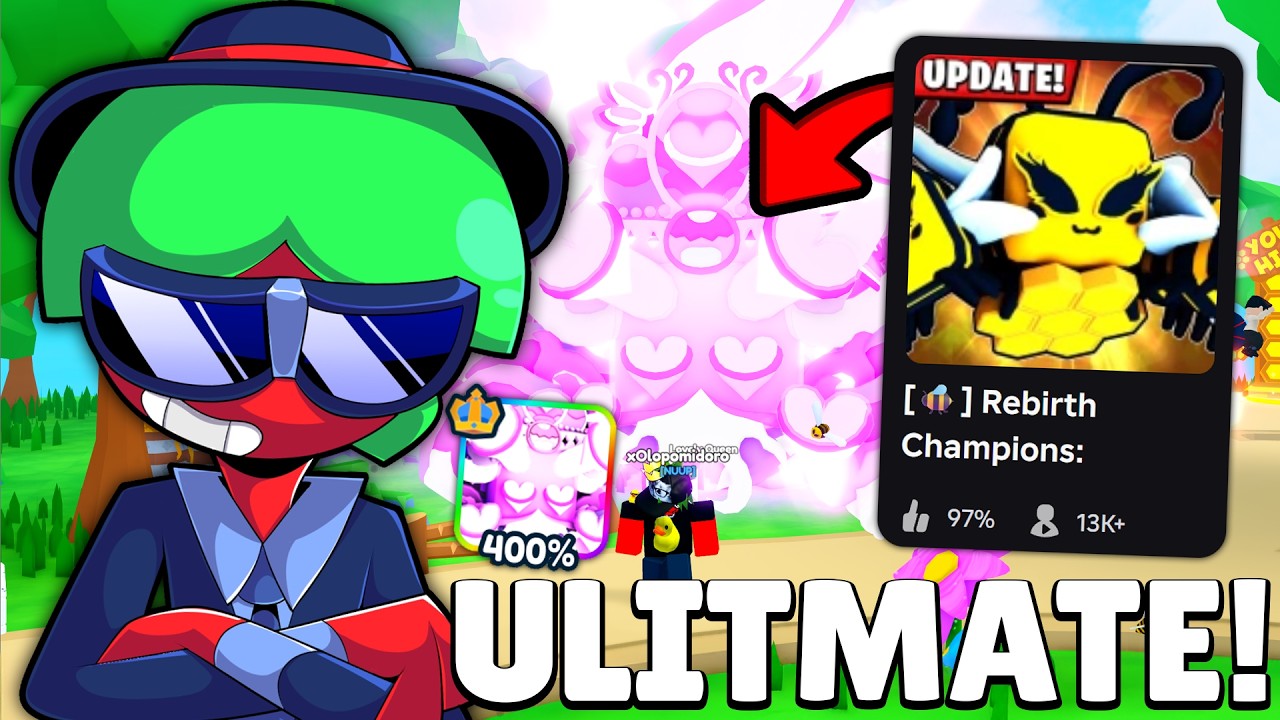 DROPNĄŁEM ULTIMATE 400% w NOWYM BEE UPDATE REBIRTH CHAMPIONS ULTIAMTE!