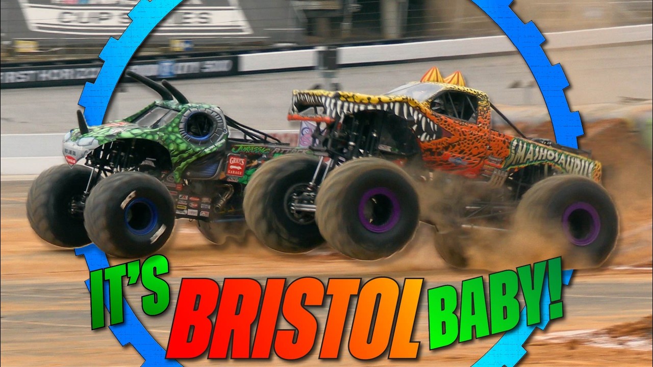 Monsters RACE at Bristol Motor Speedway | GEARED UP 2025
