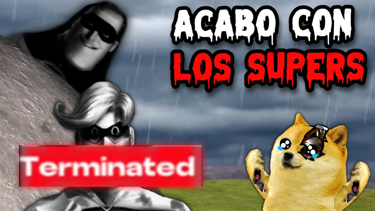 MR INCREIBLE se volvió LOCO Y ACABÓ CON TODOS Terror Analogico de los Increibles - Hilos con cheems