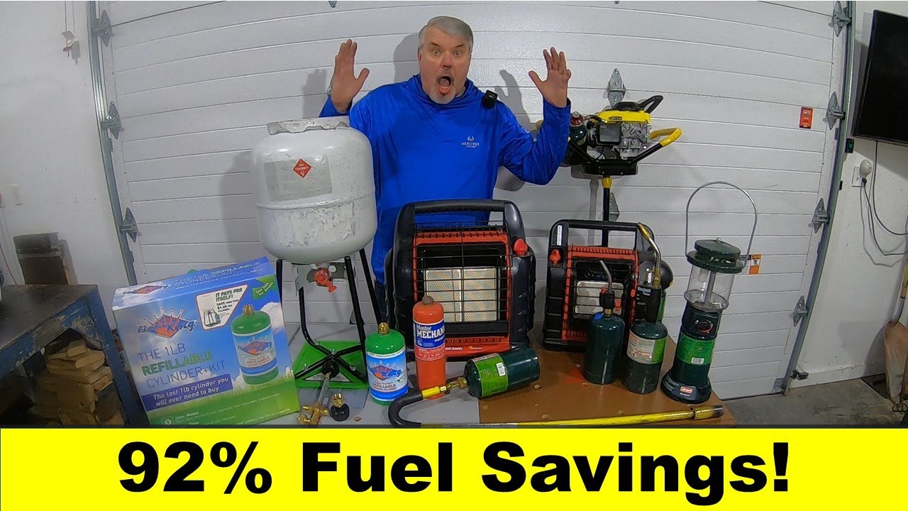 92% LP Fuel Savings! -64 #Coleman #FlameKing