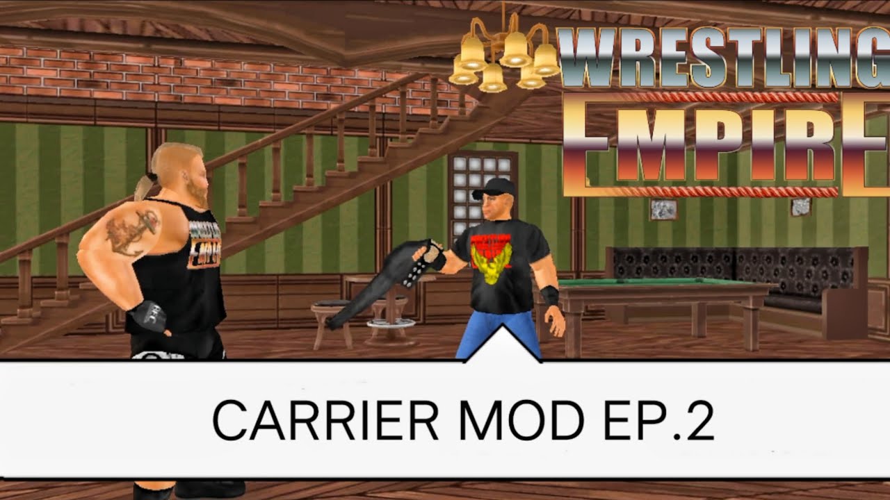 BROCK LESNAR CARRIER MOD EPISODE 2 | WRESTLING EMPIRE |