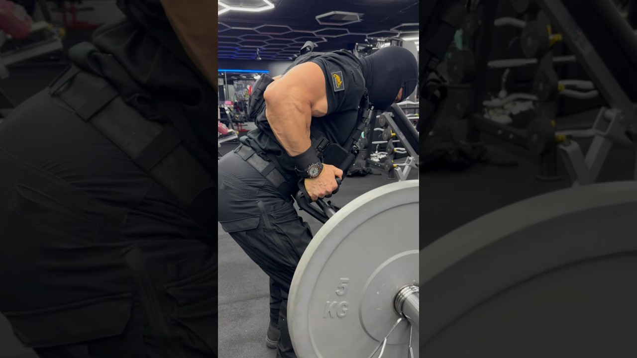 Entreno de espalda con PROHOOK de PROZIS #police #policia #prozis