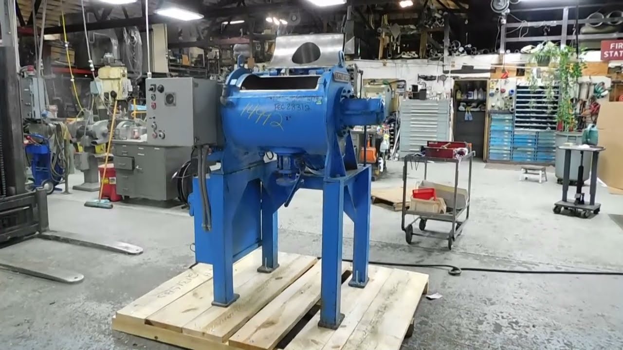 Littleford Lodige Model FM-130 D plow mixer