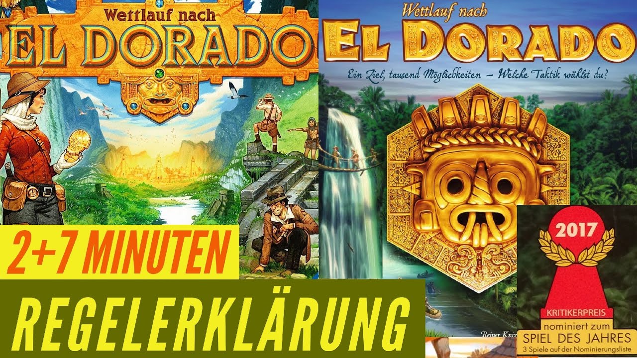 Wettlauf nach El Dorado Regeln Anleitung Regelvideo Nominiert Kennerspiel des jahres 2017